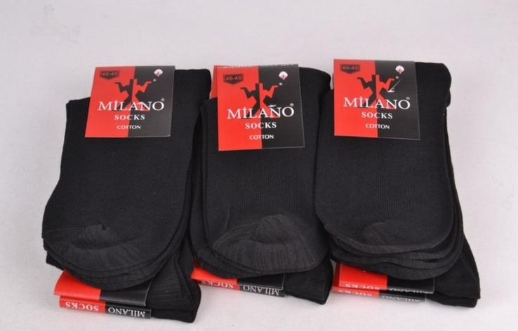 Носки мужские Milano (12 пар цена), numer zdjęcia 3