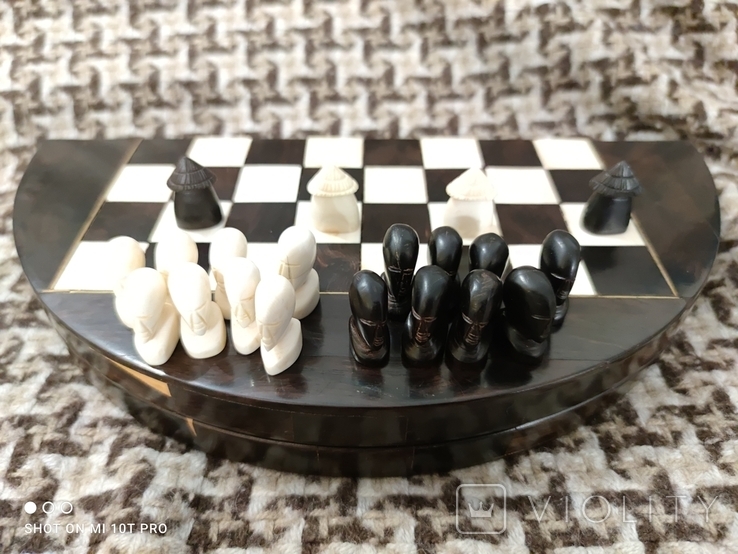 Шахматы слоновая кость, фото №8