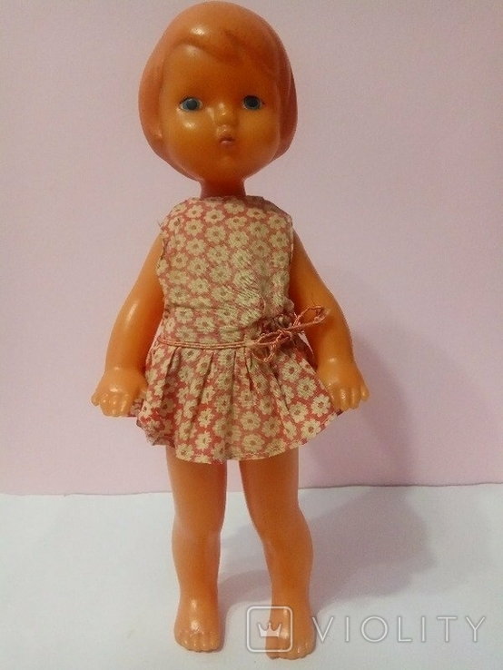 Кукла Варя рельефные волосы ленигрушка 35см СССР, фото №3