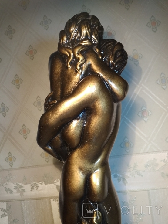 Скульптура Влюбленные, Европа, винтаж, 1 кг
