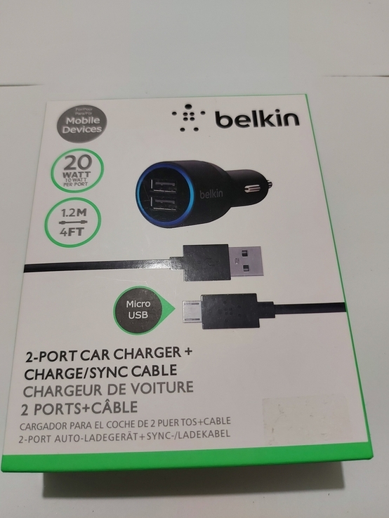 Зарядное автомобильное Belkin, numer zdjęcia 2