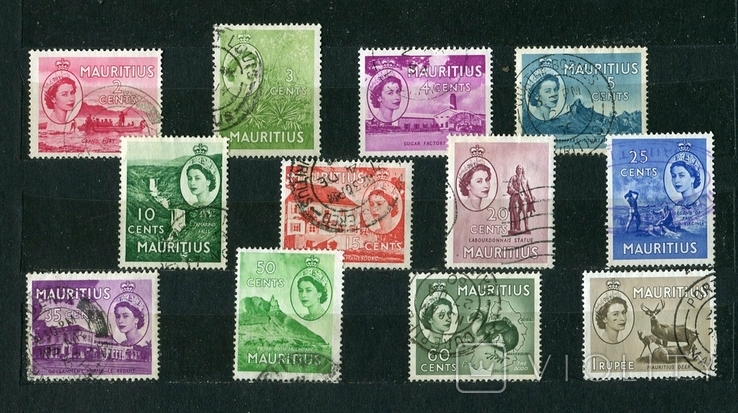 Британские колонии, Маврикий, 1953-54 г. Елизавета II