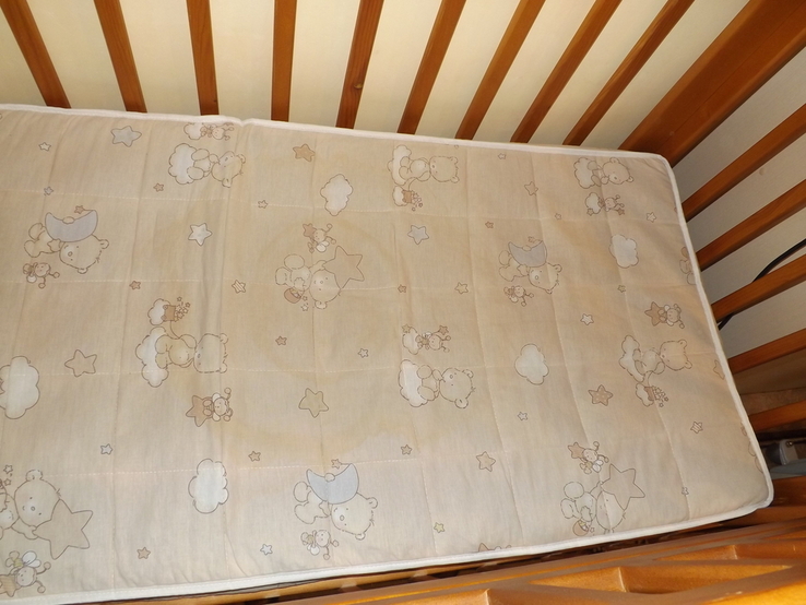 Детская деревянная кровать б/у, фото №7