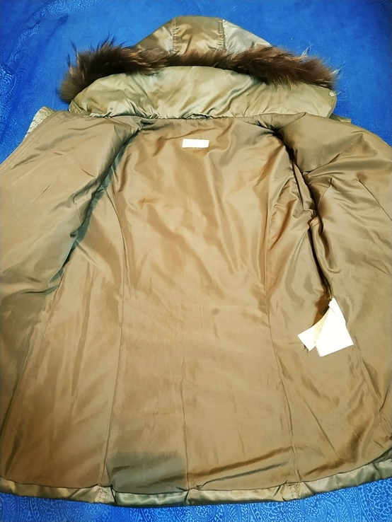 Куртка теплая. Пуховик CAROL Еврозима нейлон пух-перо р-р 44, фото №10