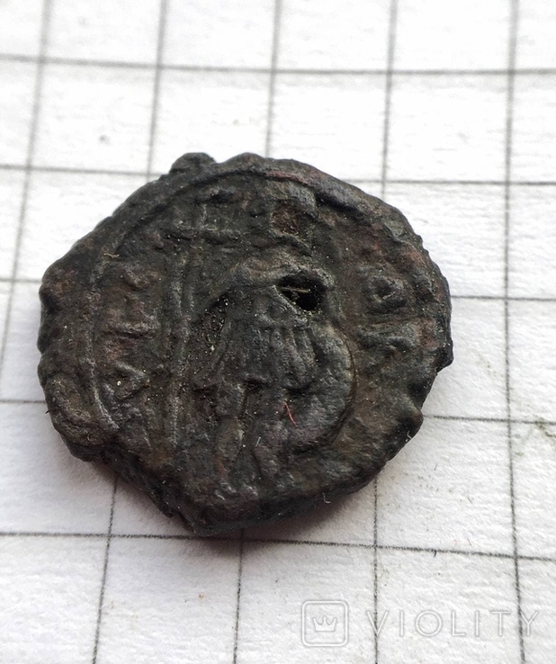 Пентануммий Юстиниан 1 527-565гг. (Погребальная) Средневековый Херсон