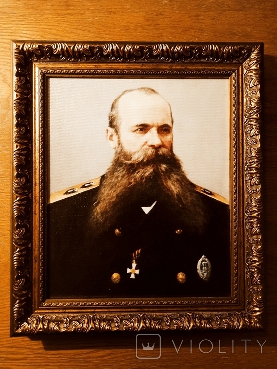 Портрет "Адмірала Макарова". Відтворення