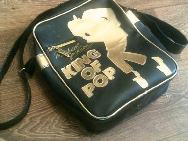 Майкл Джексон king of pop - фирменная сумка, photo number 7