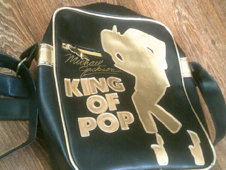 Майкл Джексон king of pop - фирменная сумка, numer zdjęcia 10