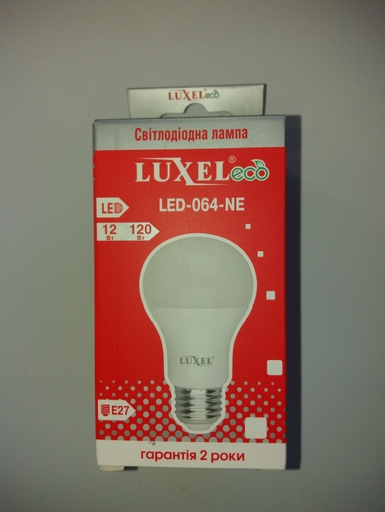 Светодиодная лампа"LUXEL" 12вт. в лоте 10шт.