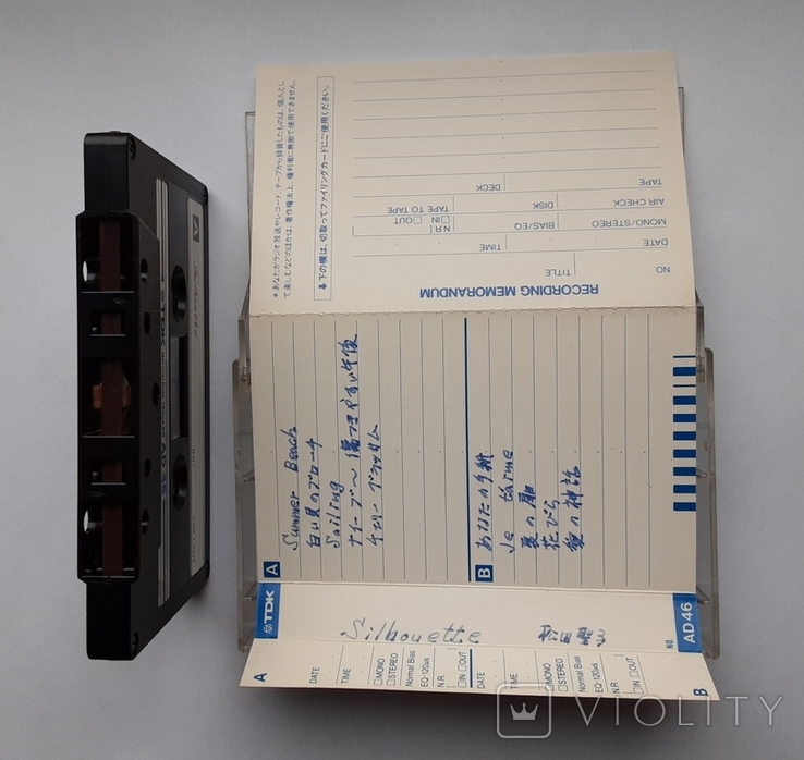 Аудиокассета TDK AD 46 (Jap 1982), фото №6