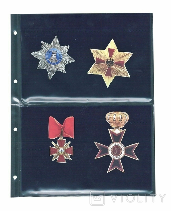 Лист для наград: орденов, медалей, значков - Safe. D-7356