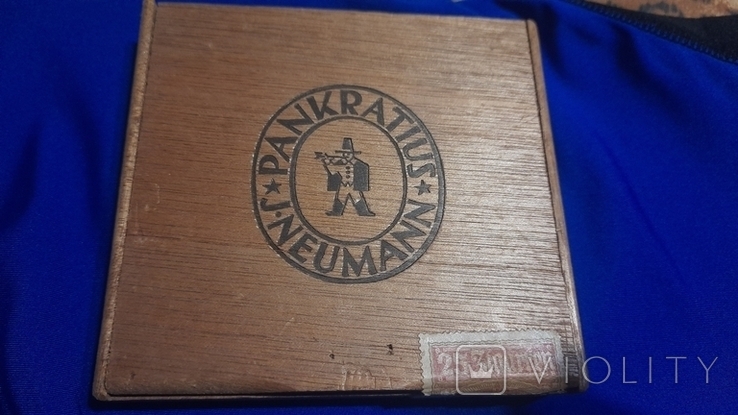 Коробка от сигарилл Вермахта с акцизкой