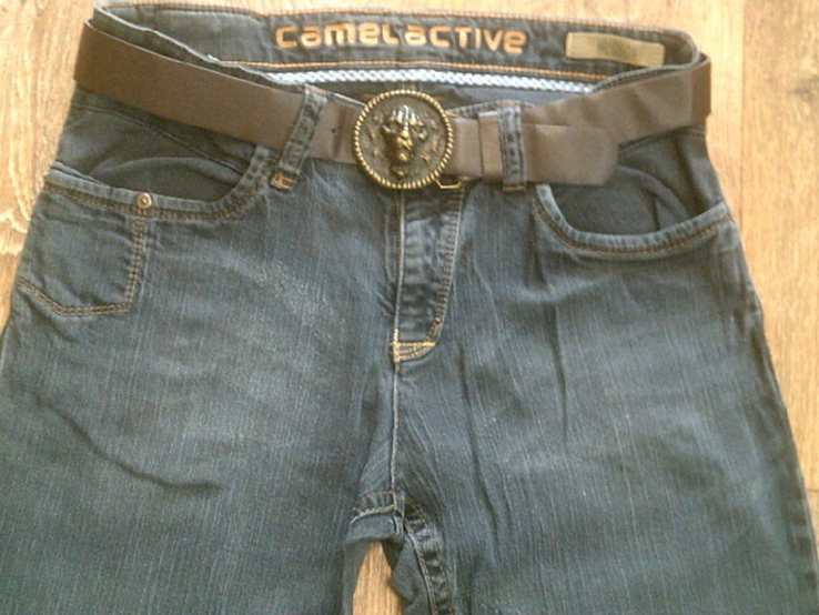 Camel + Levis - фирменные джинсы с ремнем 2 шт., фото №5