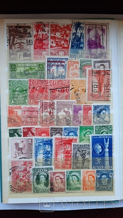 414 шт Королевские територии, марки с 1899 года-1960год, фото №3