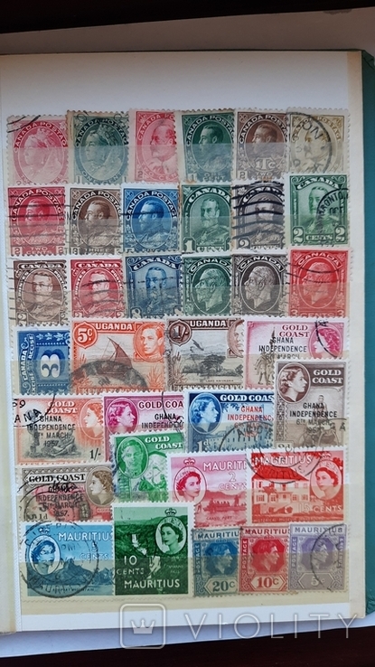 414 шт Королевские територии, марки с 1899 года-1960год, фото №8