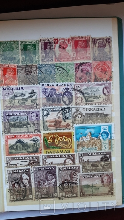 414 шт Королевские територии, марки с 1899 года-1960год, photo number 10