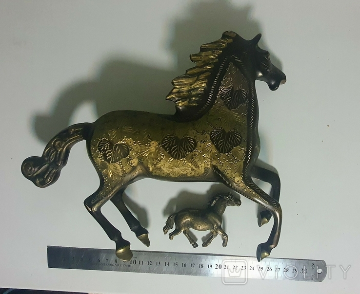 Конь "бронзовый 2 шт.", numer zdjęcia 2