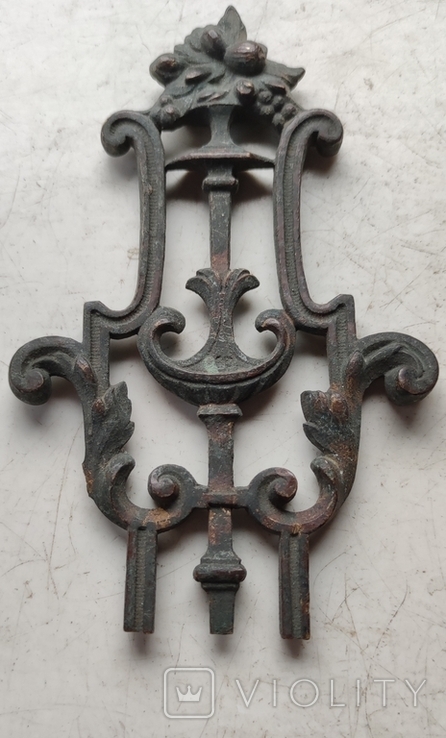 Старинный бронзовый элемент декора, photo number 2