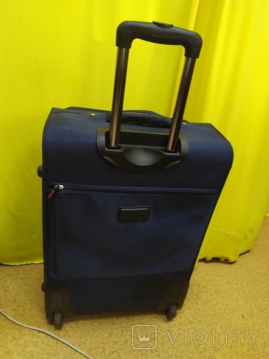 Каркасна валіза з тканини Бронсон, фото №8