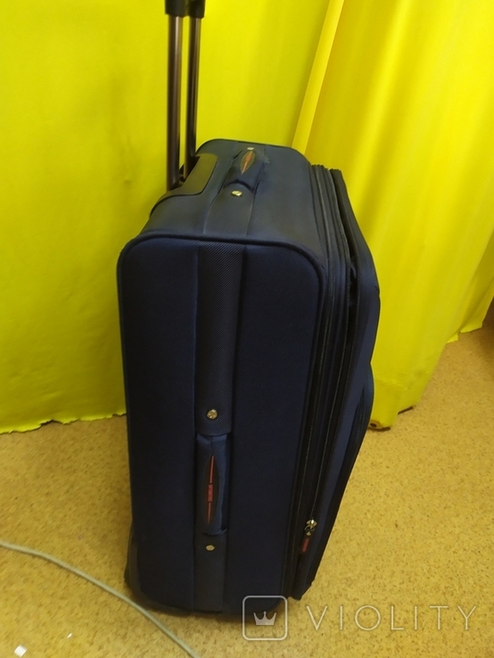 Каркасна валіза з тканини Бронсон, фото №9