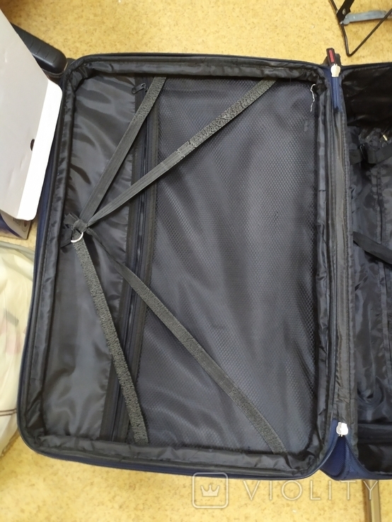 Каркасна валіза з тканини Бронсон, фото №12