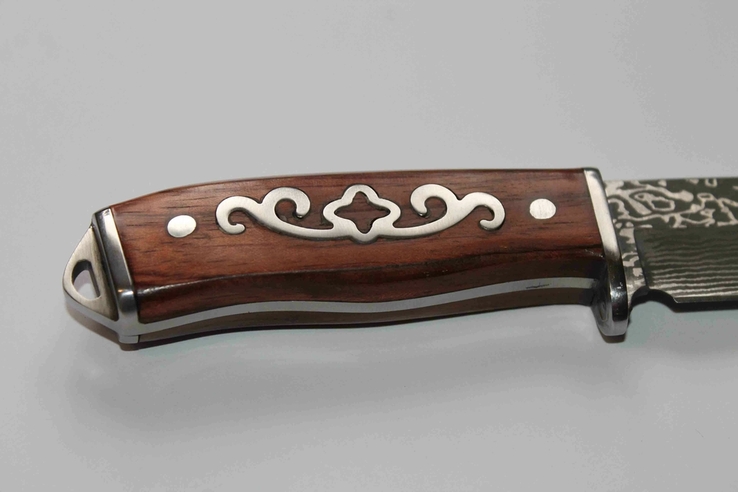 Охотничий нож Дамаск 21.5 cm, фото №8