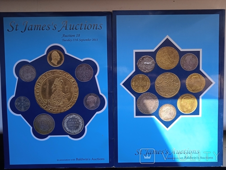  St james auctions coins за 2011г. / 2012г., фото №3