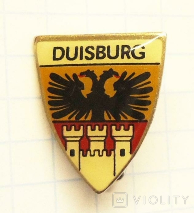 Герб Duisburg Дуйсбург Германия