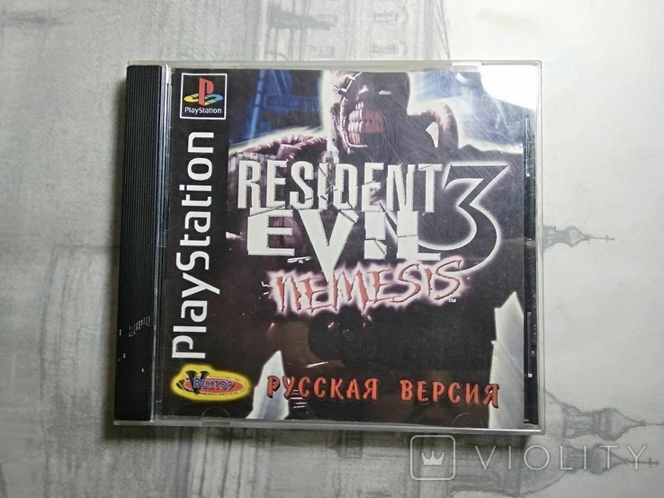 Игры диски Пс1 Playstation 1 one Resident evil nemesis (2), фото №2