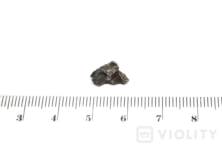 Залізний метеорит Campo del Cielo, 1,5 грам, із сертифікатом автентичності, photo number 4