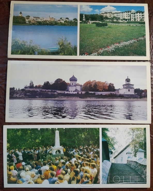 По Псковской земле. 22 цветные открытки, фото №10