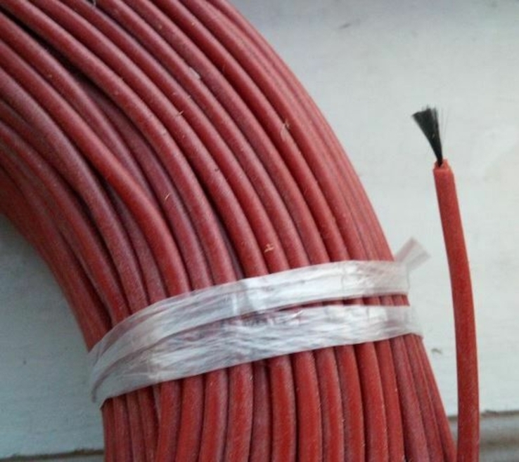 Карбоновый кабель 10 метров 33 ома, Теплый пол , провод углеволокно,