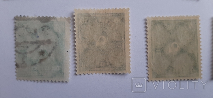 Почтовые марки старая Германия 10 шт., фото №11
