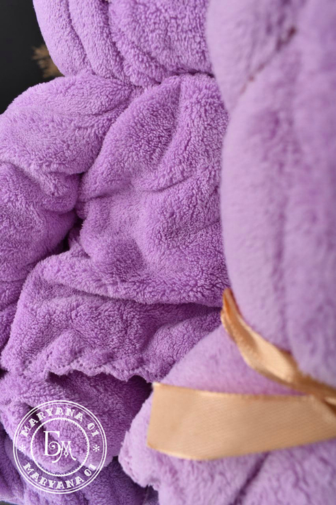 Подарочный набор полотенец / фиолетовый, numer zdjęcia 5