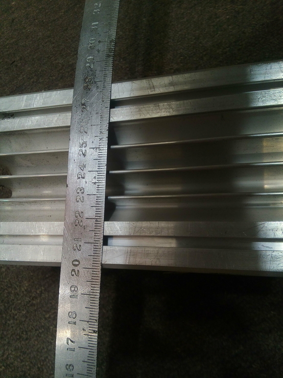 Радиатор алюминиевый большой 15х8х8, фото №5