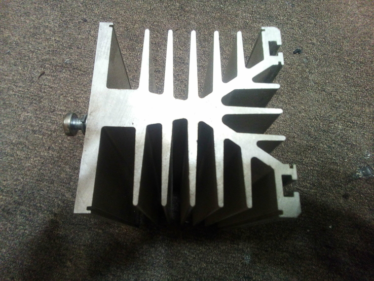 Радиатор алюминиевый большой 15х8х8, фото №9