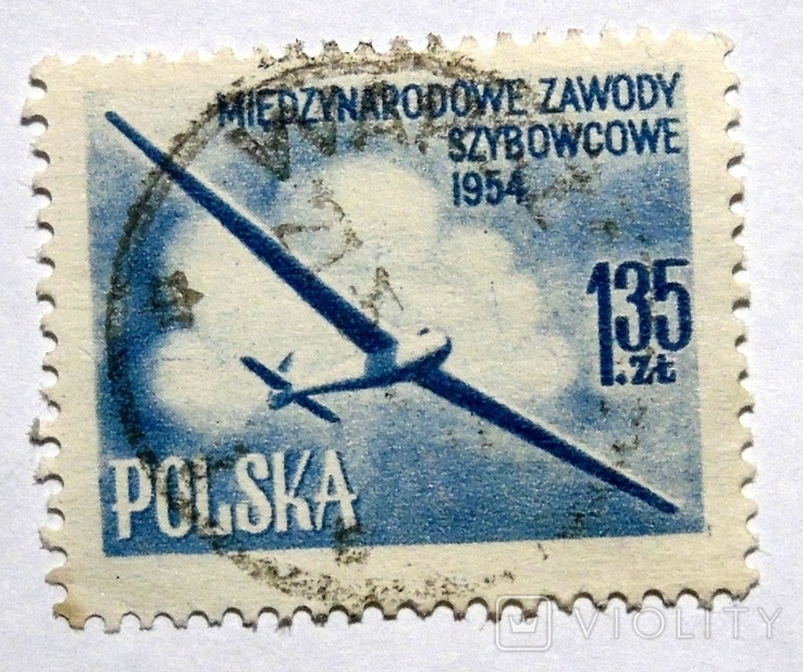 1954 The International Gliding Championship in Leszno