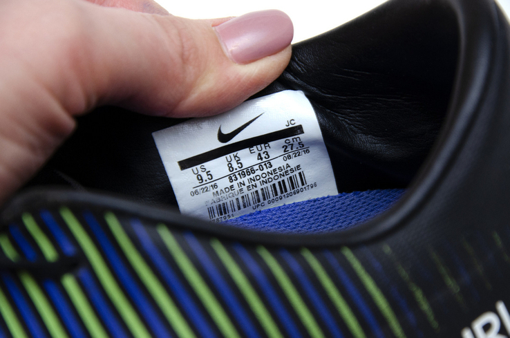 Бампы, футзалки Nike Mercurial X. Стелька 26,5 см, фото №10