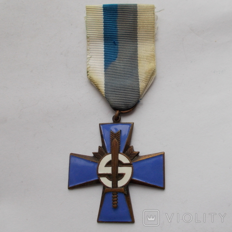 Финляндия. Крест Шюцкора. 1941-1944 г.г.