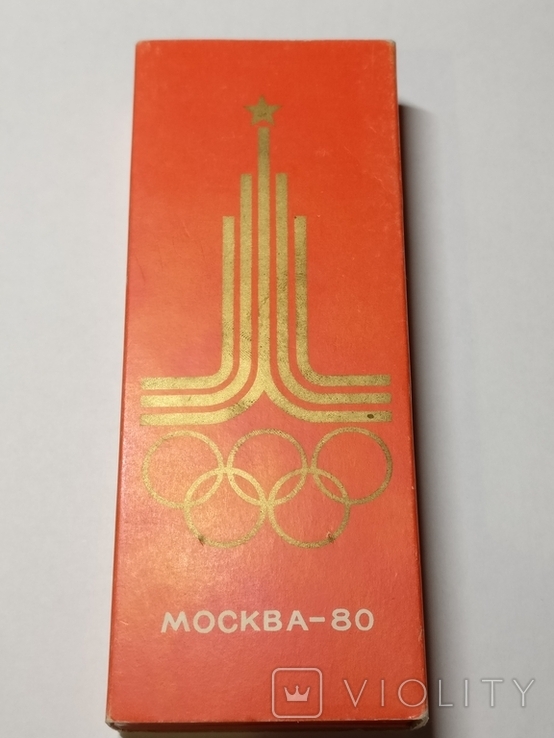 Набор ручек. "Олимпиада-80" с золотым пером., фото №3