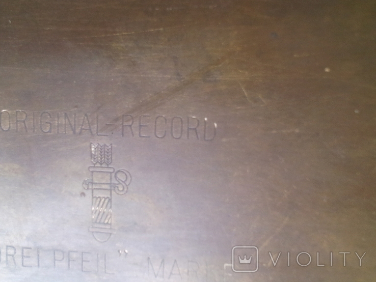Коробка комплекта для инъекций Original -Record "Drei Pfeil" Marke, фото №7