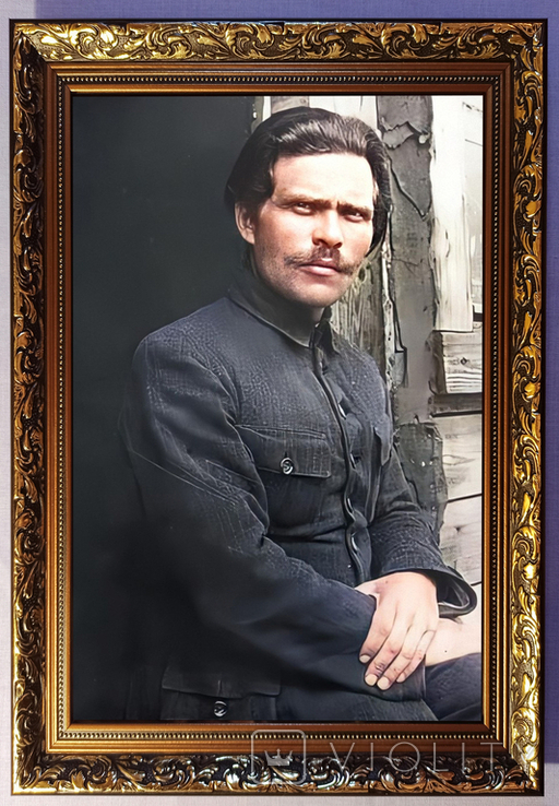 Portrait of Nestor Makhno".