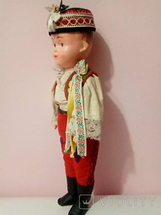  Лялька лялька в національному костюмі Лідова Творба, Чехословаччина, фото №4