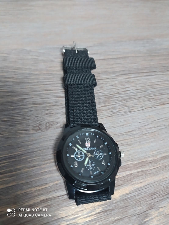 Мужские часы Swiss army черные, фото №8