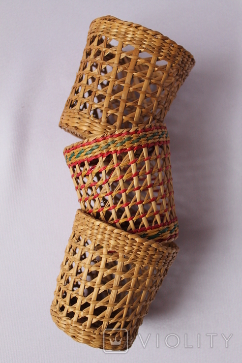 Підстаканники плетені (В'єтнам, 1990-ті)