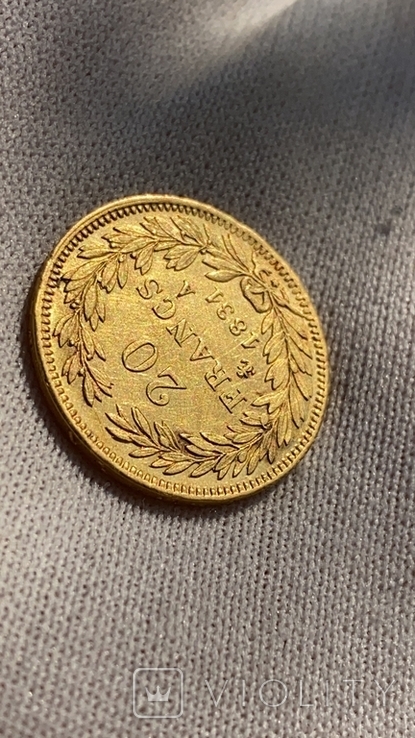 20 франков 1831 А Луи Филлип, фото №6