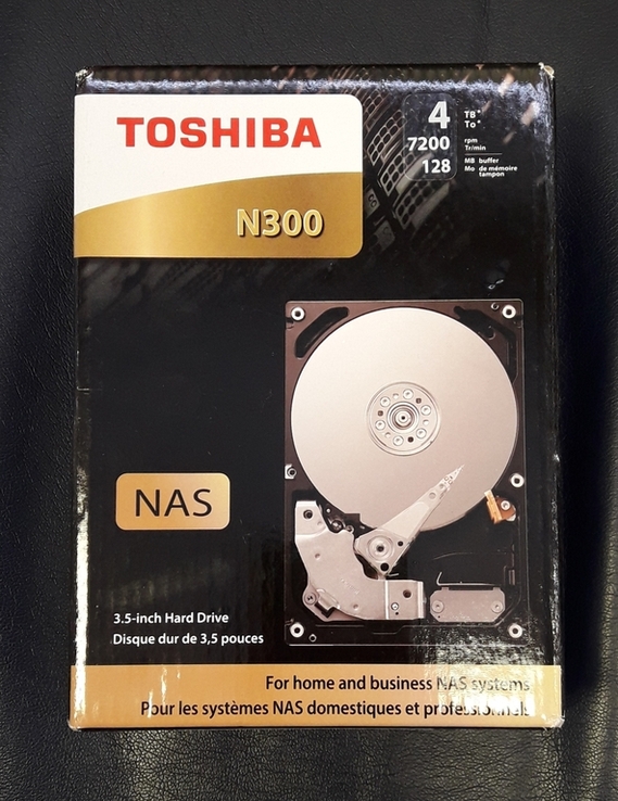 Жесткий диск Toshiba N300 4Tb (HDWQ140EZSTA), фото №2