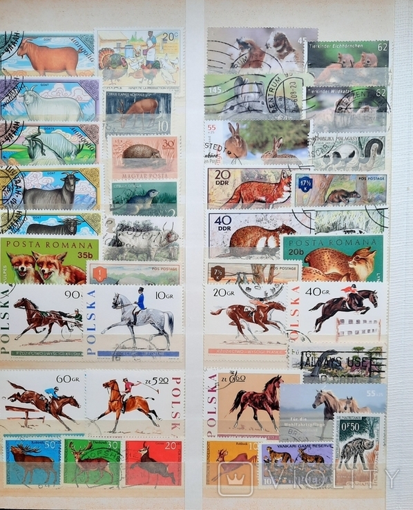 Флора и фауна марки разных стран мира (606шт), фото №9