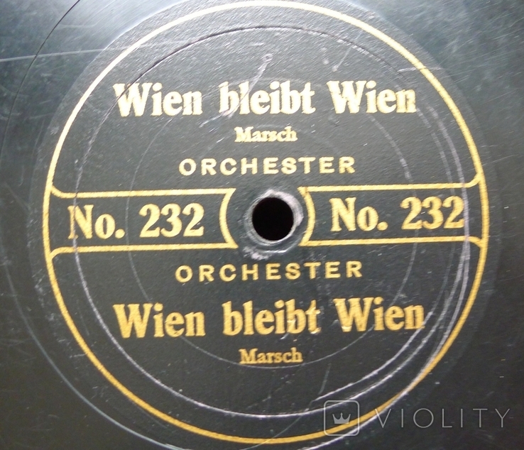 Beca, Record, Wien bleibt Wiem march пластинки грамофон № 14, фото №6
