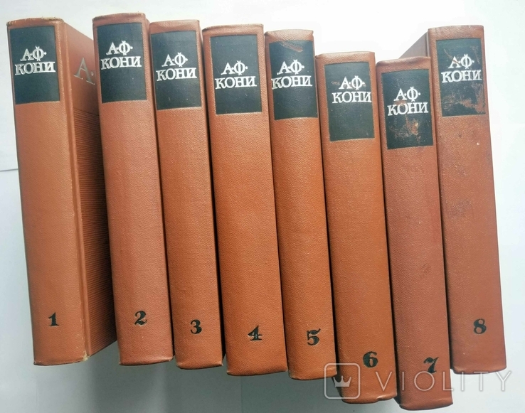 А.Ф. Кони Собрание сочинений в 8 томах 1966